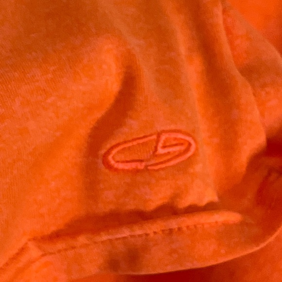 C9 Champion Orange Shirt Neon Athletic Gym Workout Performance Tee Bright Sz XS - Picture 3 of 6